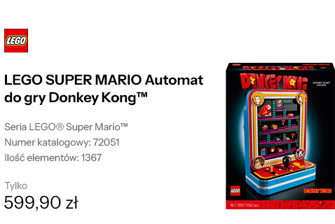 LEGO SUPER MARIO Automat do gry Donkey Kong™